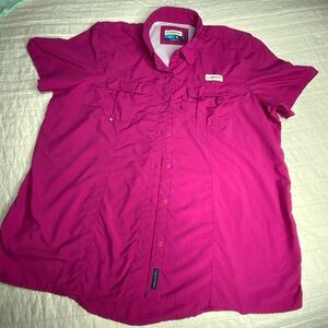 Ladies Magenta Magellan relaxed fit Fishing shirt XXL